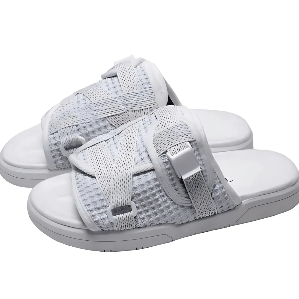 Adjustable Strap Slide Sandals