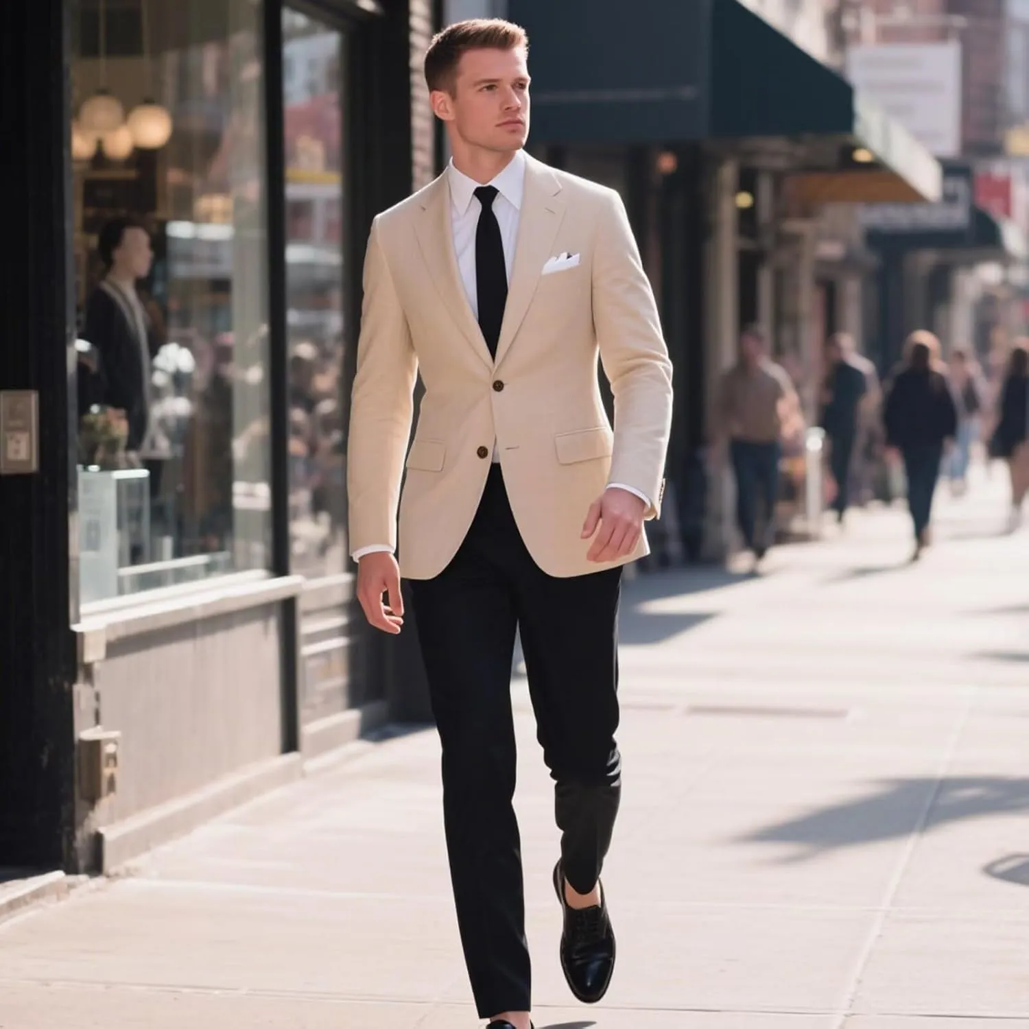 Blazer for Men Casual Mens Suit Jacket Slim Fit Men's Suit Outfit Notch Lapel Men's Sport Coats & Blazers