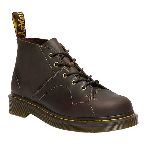 Dr Martens Unisex Biker Boot - Church - Dark Brown