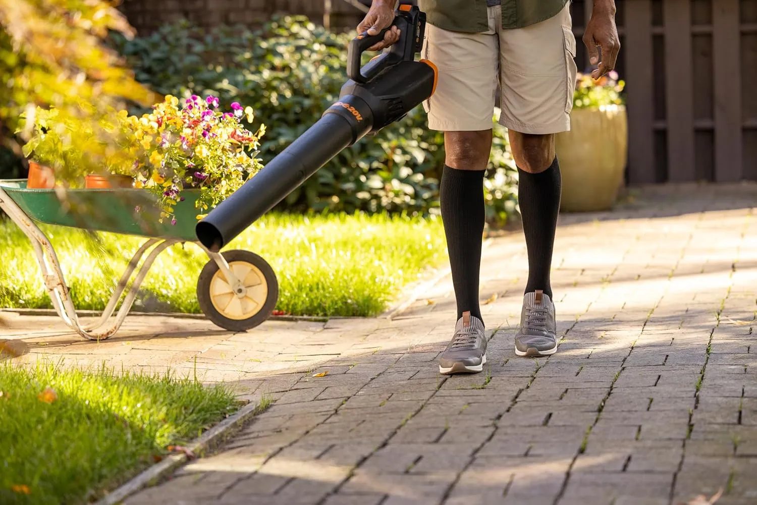 Dr. Scholl's Men's Graduated Compression Over The Calf Socks-Comfort and Fatigue Relief-Mild 8-15 mmHg