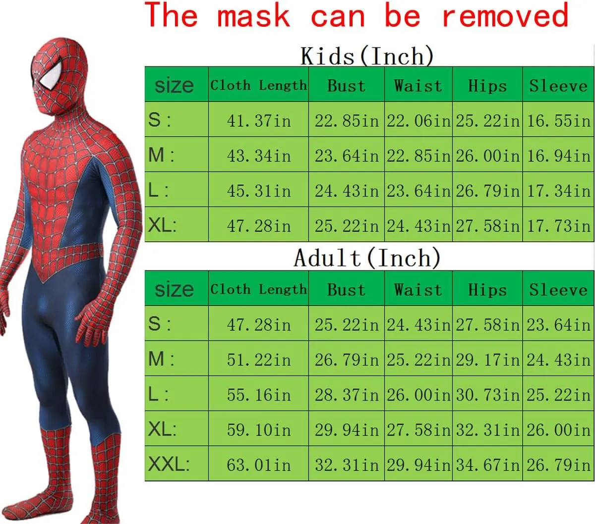 Halloween Superhero Cosplay Costume 3D Style Cosplay Spandex Jumpsuit Bodysuit Mask Suit