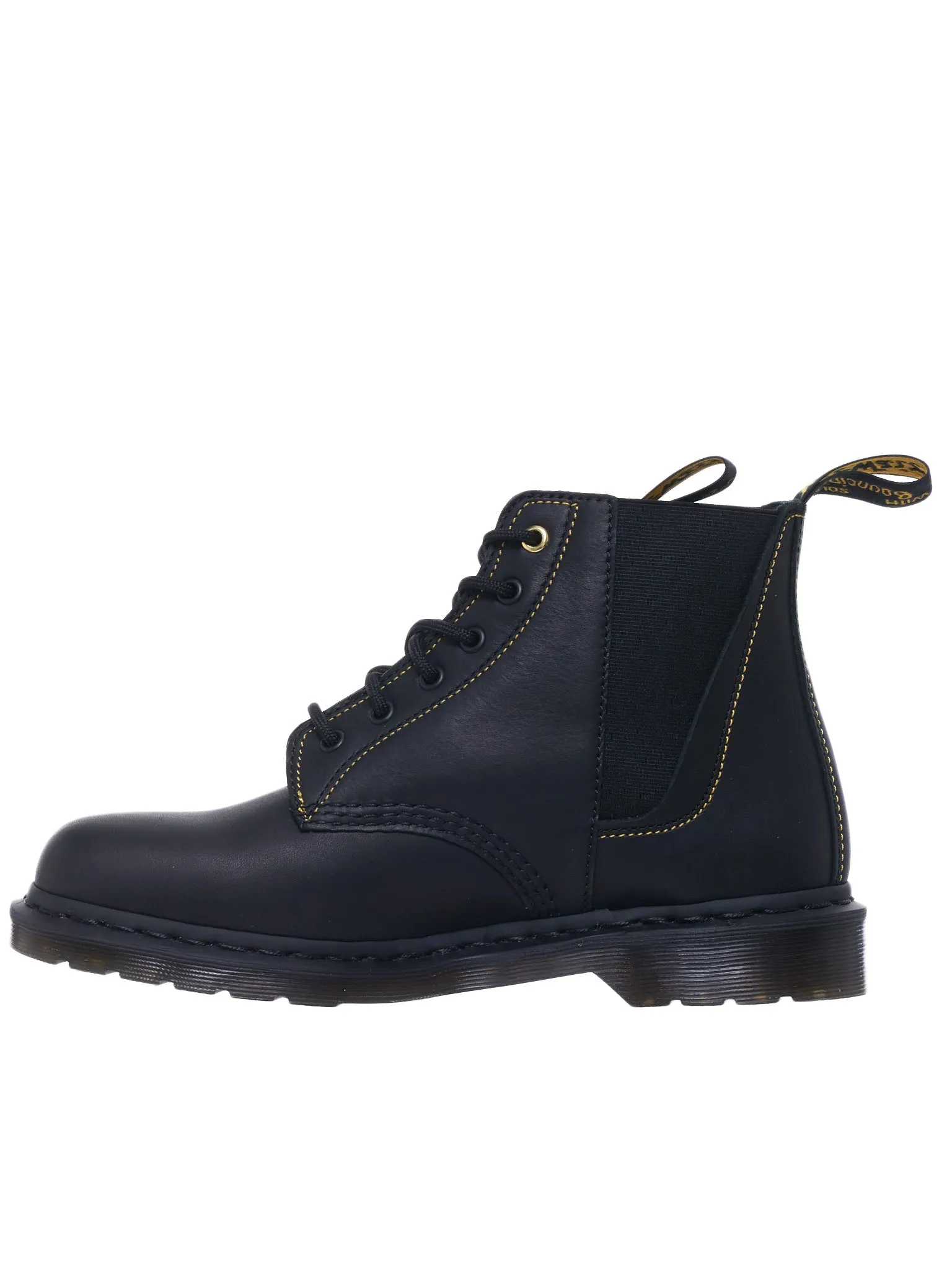 Leather Ankle Boots (HC-E04-761-BLACK)