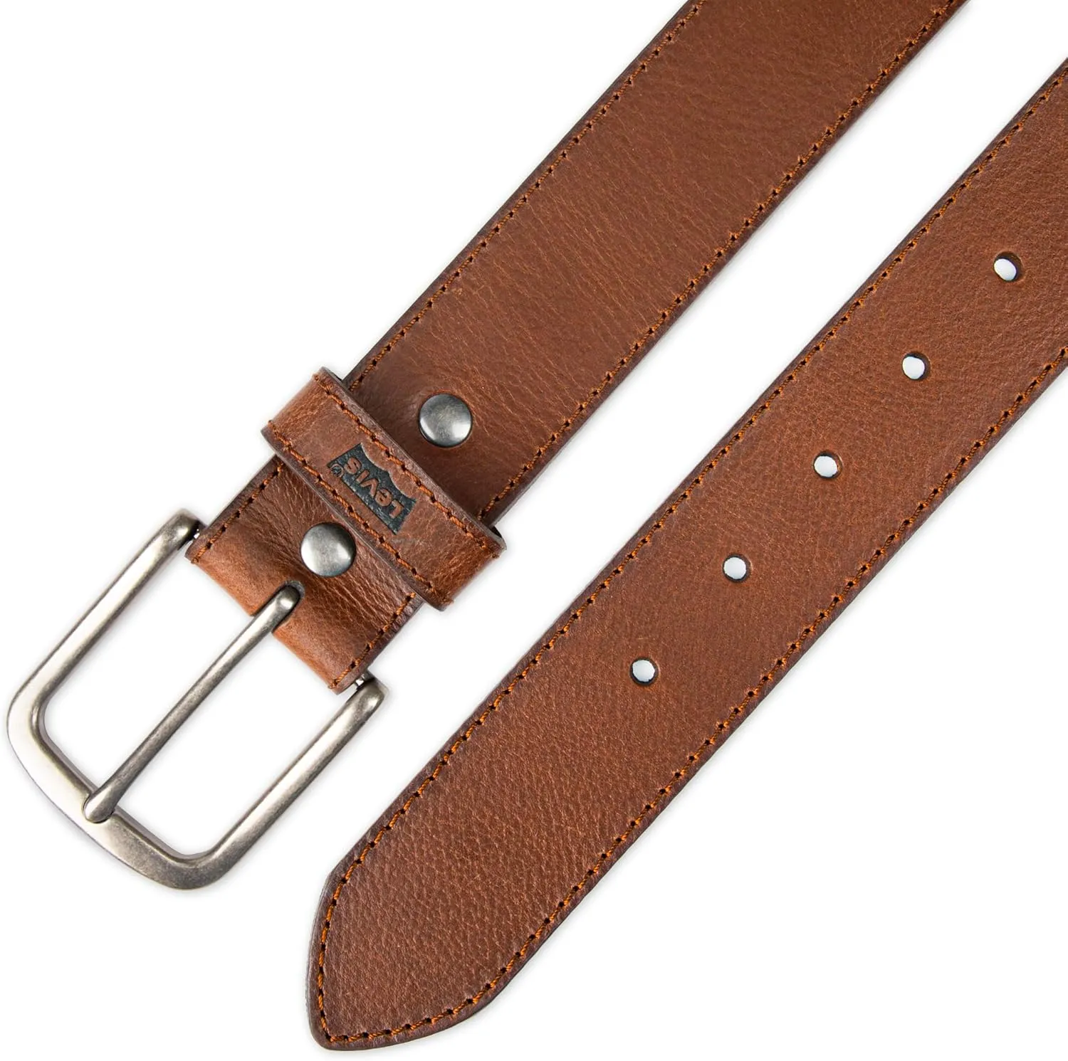 Levi??s Men??s Casual Everyday Leather Jean Belt