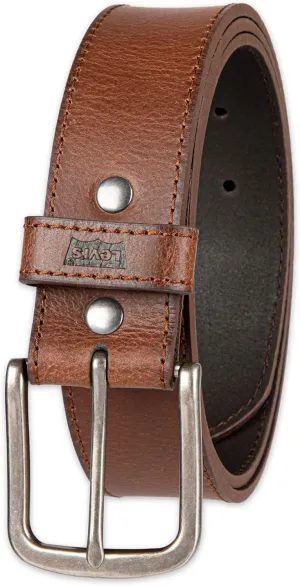 Levi??s Men??s Casual Everyday Leather Jean Belt