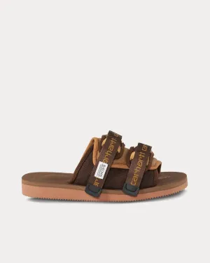 Moto Hamilton Brown Slip Ons