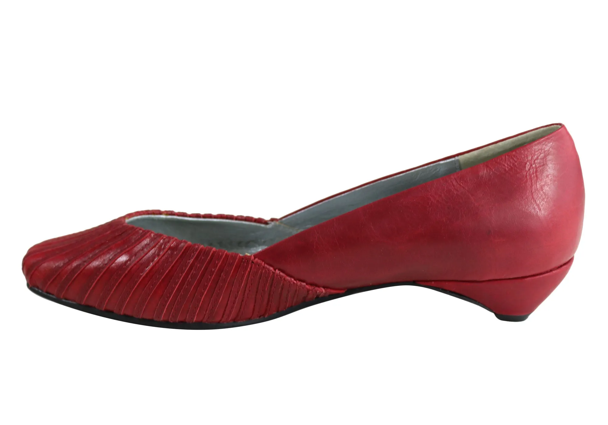 Orizonte Vixen Womens Leather Low Heel Shoes