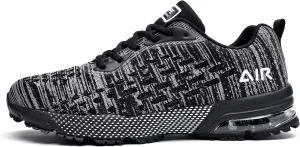 QAUPPE Mens Running Shoes Athletic Trail Tennis Sneaker (US7-12.5 D(M)