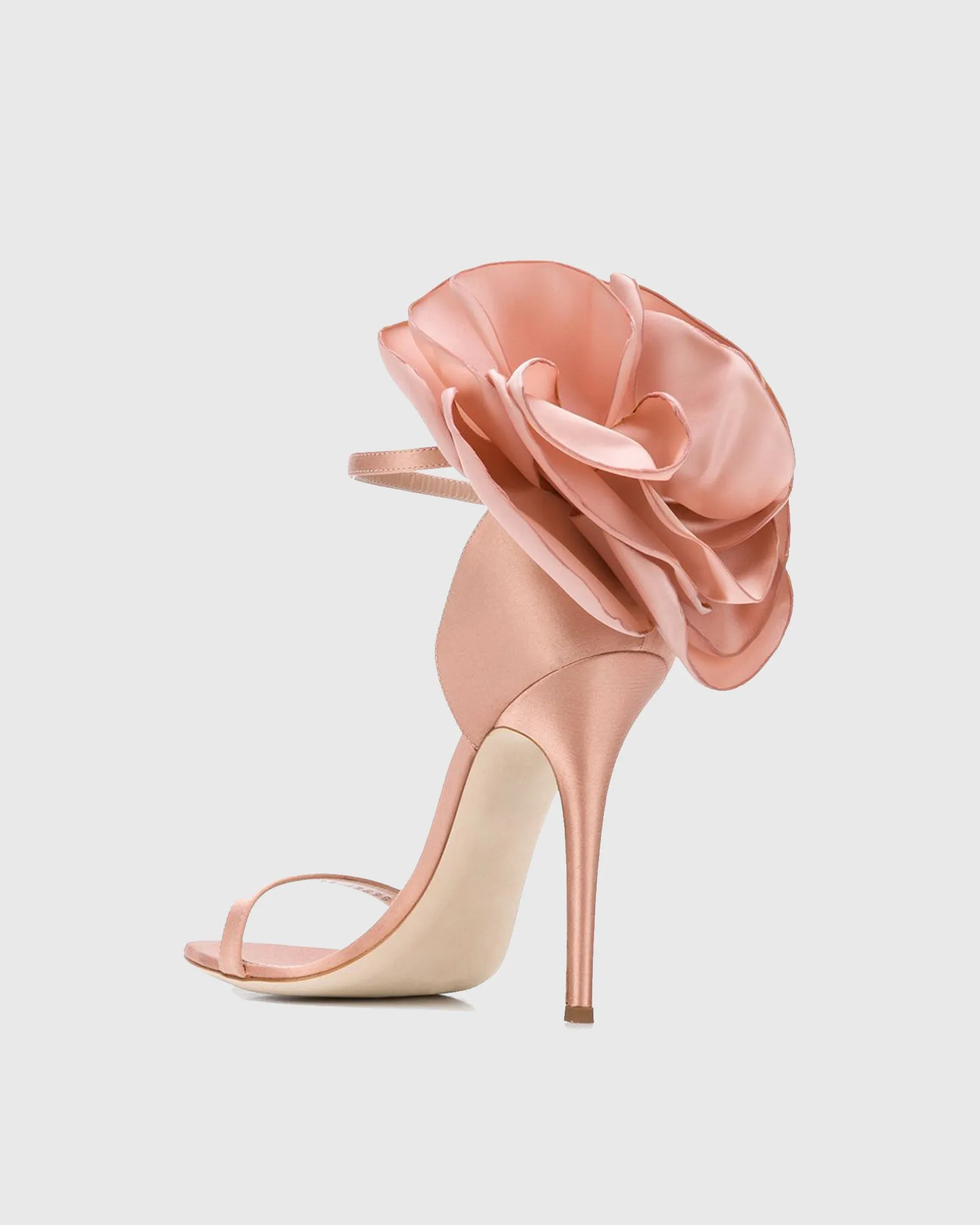 Rosalba Peony Strap Sandals In Pink