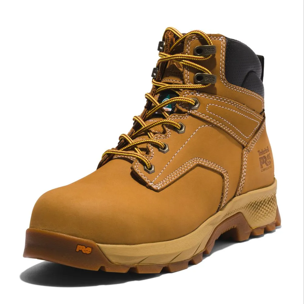 Timberland PRO Titan EV Men's 6" Composite Toe Work Boot TB0A5X5B231 - Wheat