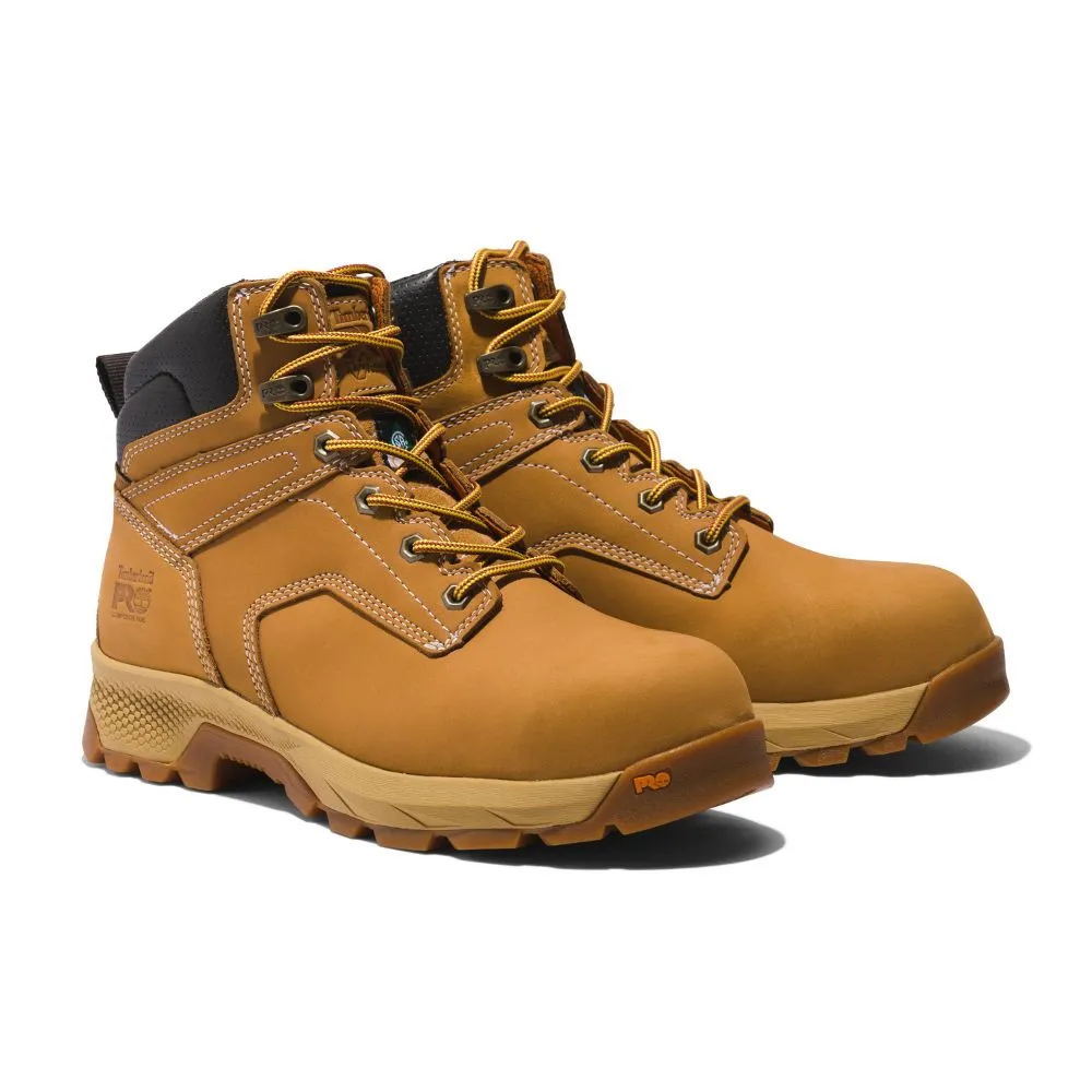 Timberland PRO Titan EV Men's 6" Composite Toe Work Boot TB0A5X5B231 - Wheat