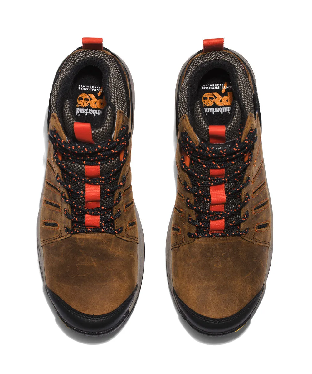 Timberland PRO Trailwind Waterproof Comp-Toe Work Boots - Brown