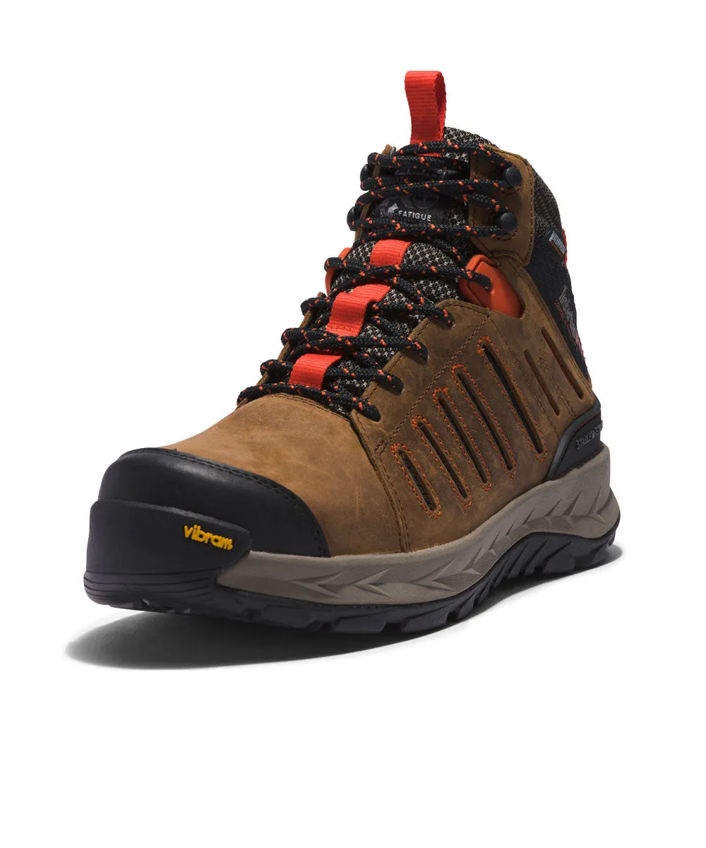 Timberland PRO Trailwind Waterproof Comp-Toe Work Boots - Brown