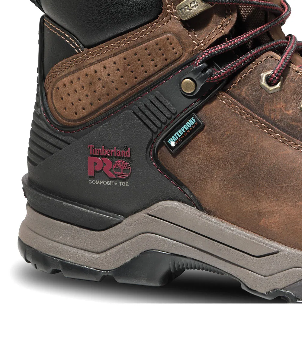 Timberland PRO Women's Hypercharge Composite Toe Work Boots - Brown