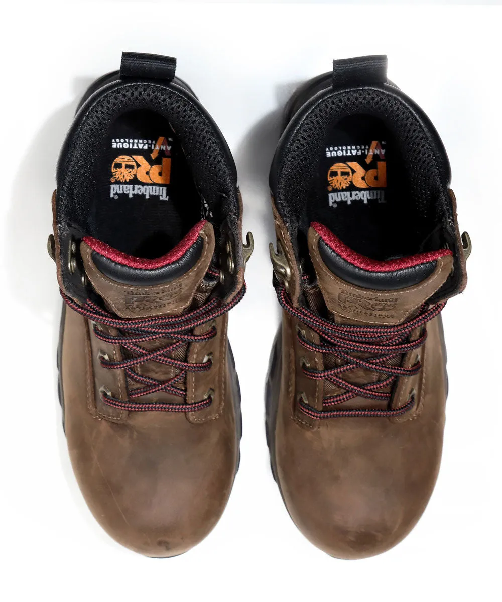 Timberland PRO Women's Hypercharge Composite Toe Work Boots - Brown