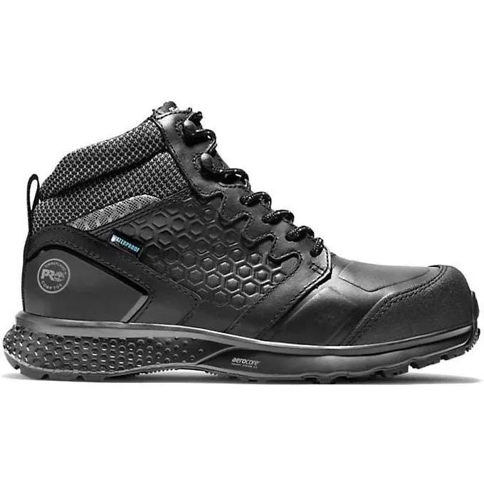 Timberland Pro Women's Reaxion Comp Toe WP Work Boot Black TB0A21QA001