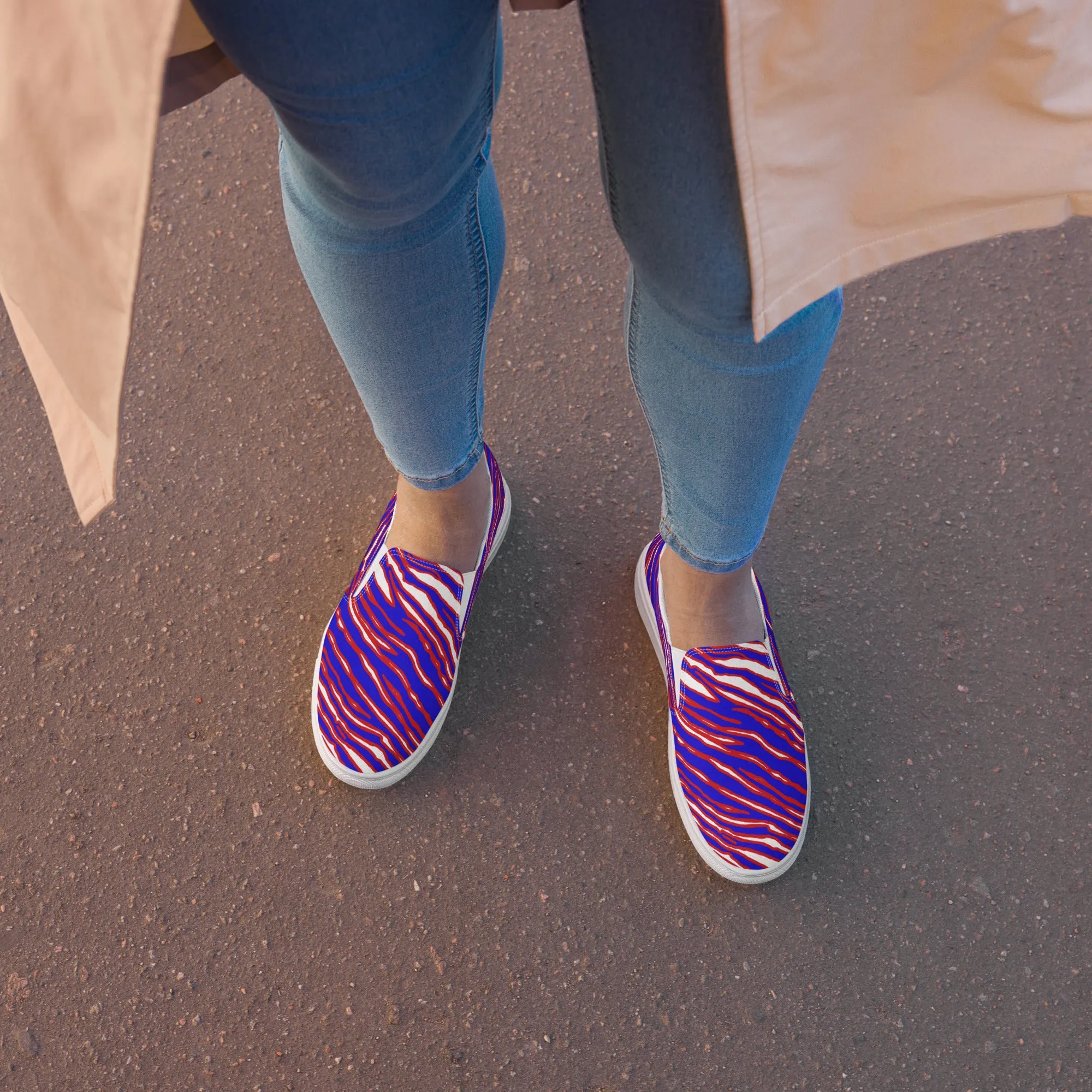 Women’s Buffalo slip-on canvas shoes